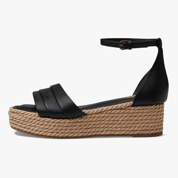 Franco Sarto Sandals Via Black Leather - Picture 12 of 12